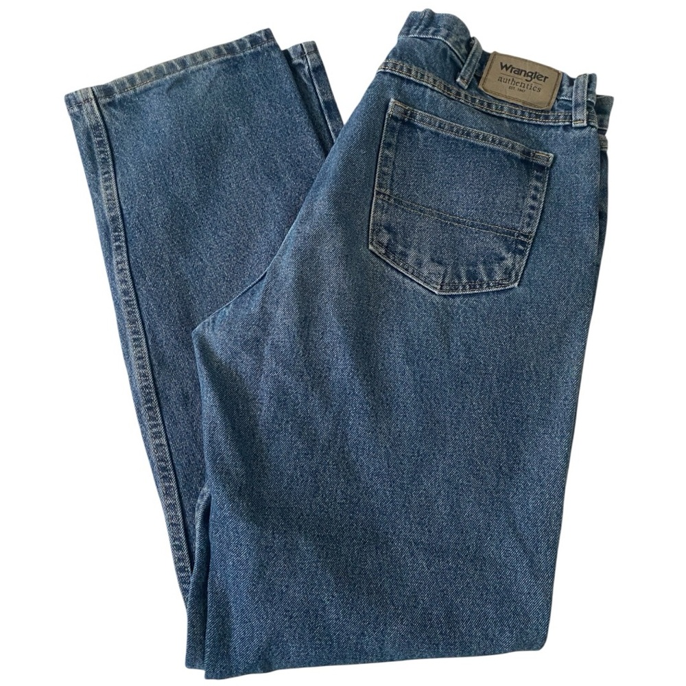 Wrangler Authentics Mens Blue Jeans